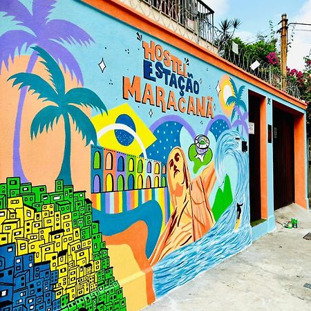Hostel Estacao Maracana ริโอเดจาเนโร ภายนอก รูปภาพ