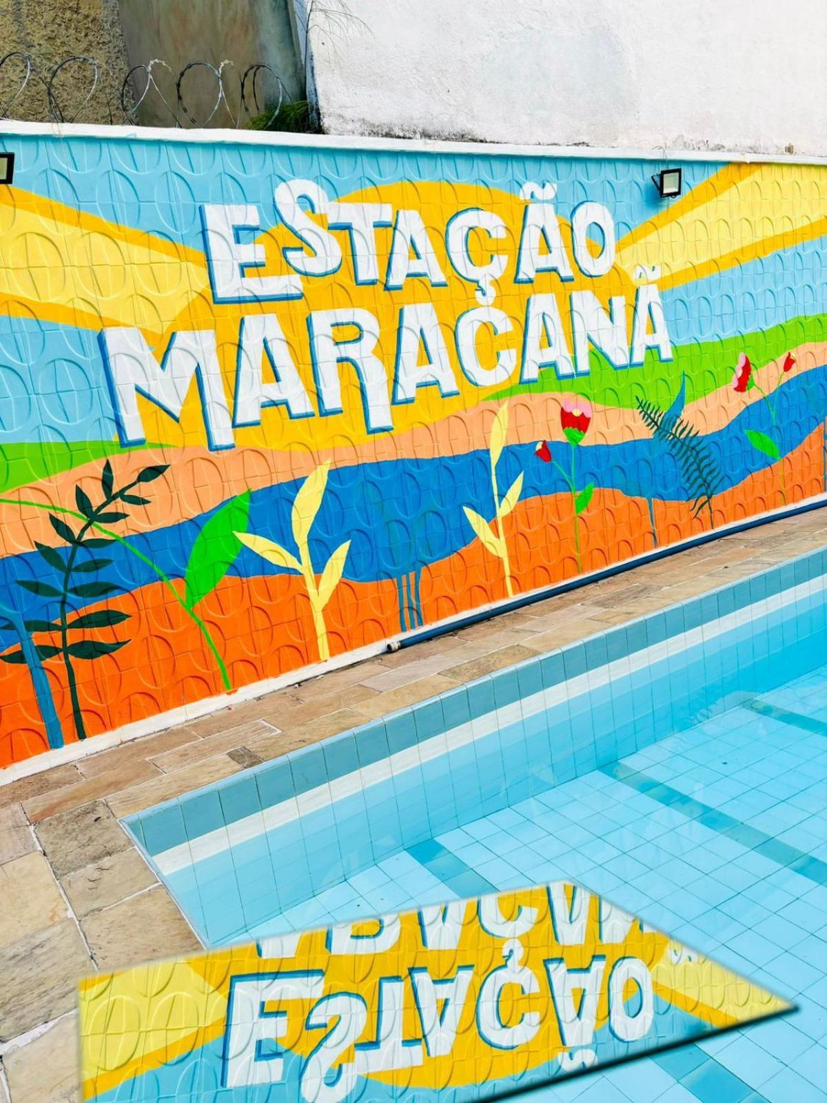Hostel Estacao Maracana ริโอเดจาเนโร ภายนอก รูปภาพ